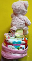 Τουρτα τριώροφη κορίτσι