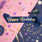 Μπλε κορδέλα Happy Birthday