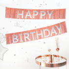 Γιρλάντα Happy Birthday με κρόσια