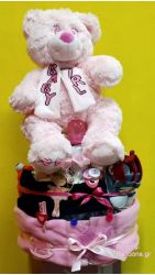 Τουρτα τριώροφη κορίτσι