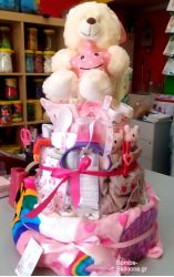 Τουρτα τριώροφη κορίτσι