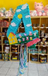 Πινιάτα νούμερο 4 ζωάκια ζούγκλας