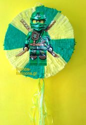 Πινιάτα "Lego Ninjago Πράσινος" 2