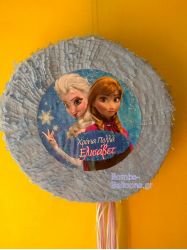 Πινιάτα "frozen" μήνυμα