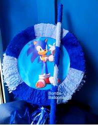Πινιατα Sonic με μπαστούνι