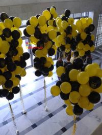 Συνθέσεις μπαλονιών με ήλιον με εκτύπωση ΑΡΗΣ