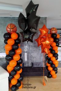 Κατασκευές μπαλονιών με θέμα το μπάσκετ