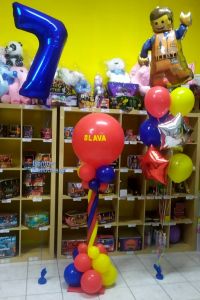 Μπαλόνια με νούμερο, Lego και κατασκευή με όνομα