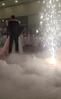Ξηρός πάγος και συντριβάνια