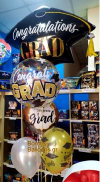 Congratulations grad κσπέλο αποφοίτησης μπαλόνι