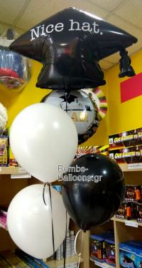 Nice hat ασπρόμαυρα μπαλόνια