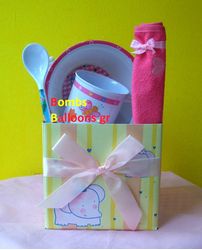 Κουτί με πάνες κορίτσι