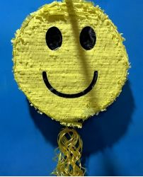 Πινιάτα smile emoji κίτρινη