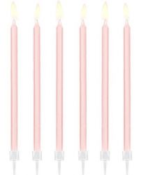 Κεράκια ροζ μεγάλα