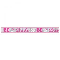 "Bride to Be" Metallic Banner