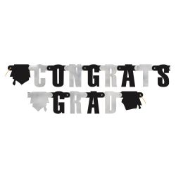 Congrats Grad letter banner