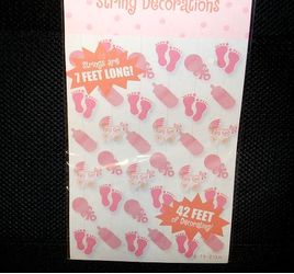 Strings decor It's a girl