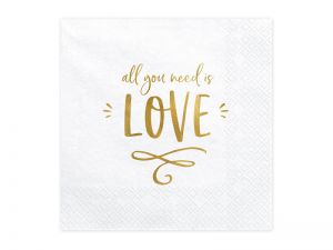 Χαρτοπετσέτες all you need is love