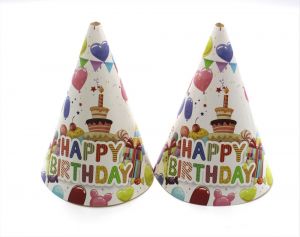 Καπελάκια Happy Birthday τούρτα