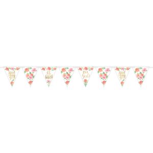 It's a girl σημαιούλες floral