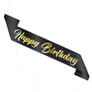 Μαύρη κορδέλα Happy Birthday