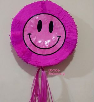 Πινιάτα smile emoji φούξια