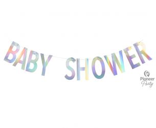 Baby shower - γράμματα banner