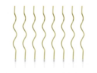 Κεράκια χρυσά κυματιστά