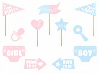 Σετ αποκάλυψης φύλου photo booth